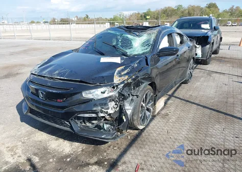 2019 Honda Civic Si from USA, damaged, VIN 2HGFC1E51KH708141